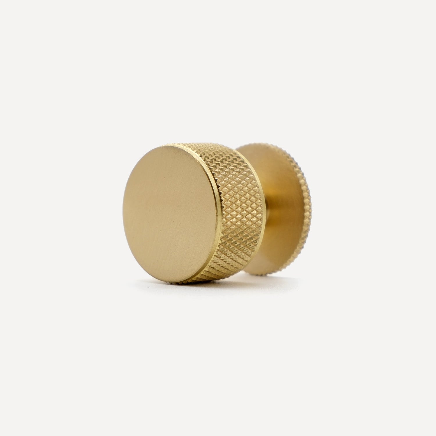 Knurled Solid Brass Knobs | QSX03-B