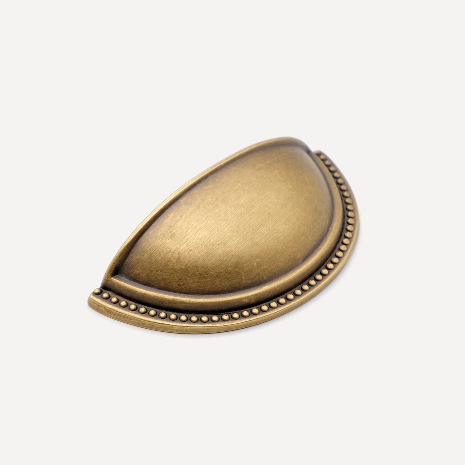 Antique Brass Cup Pull | SN07-AU