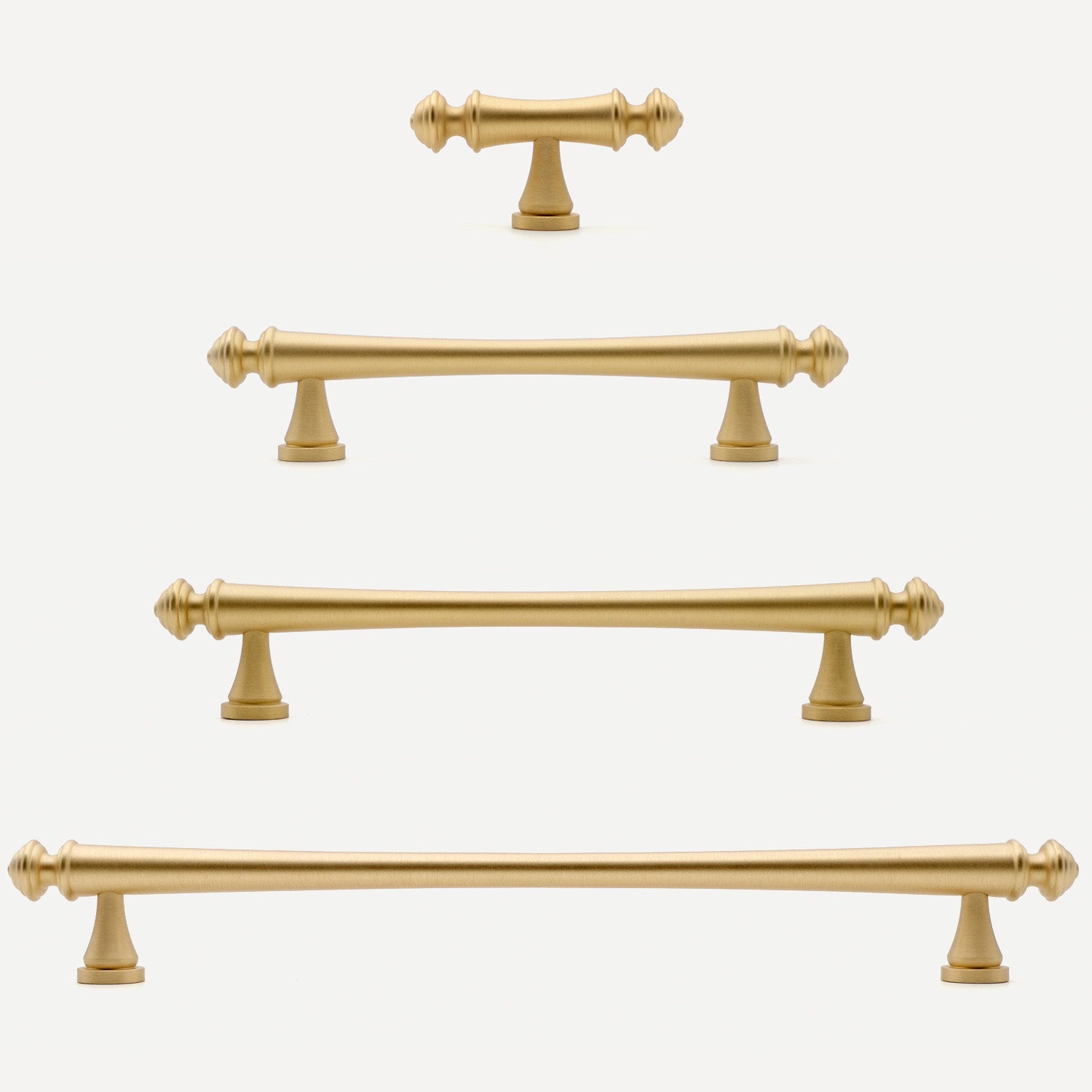 Satin Brass Cabinet Pulls | SN01-B