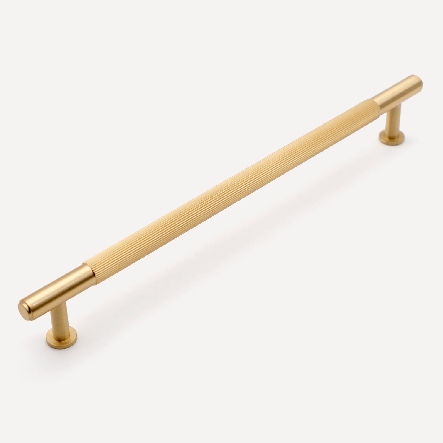 Linear Knurled Brass Handles | YH06-B