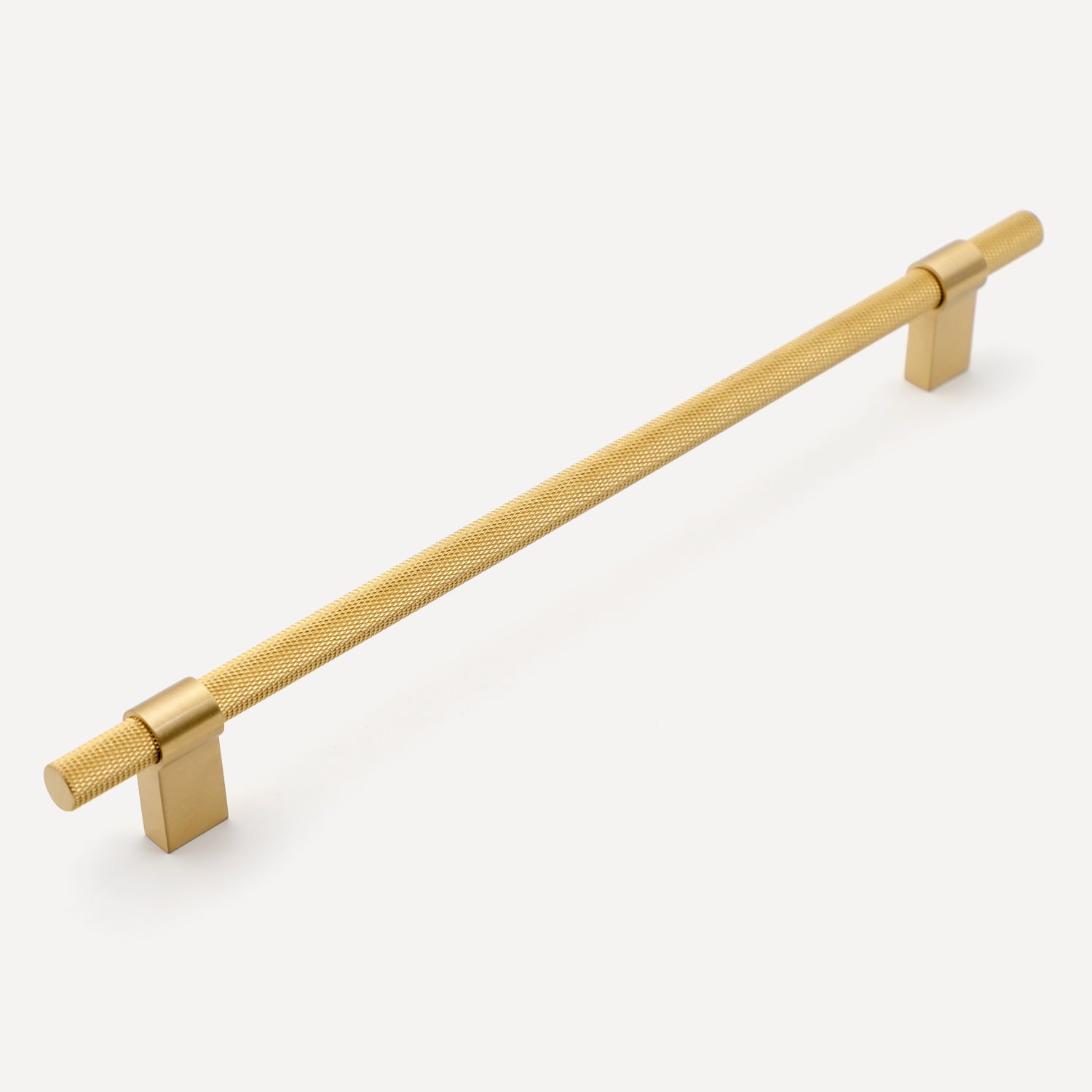 Knurled Brass Kitchen Pulls | YH01-B