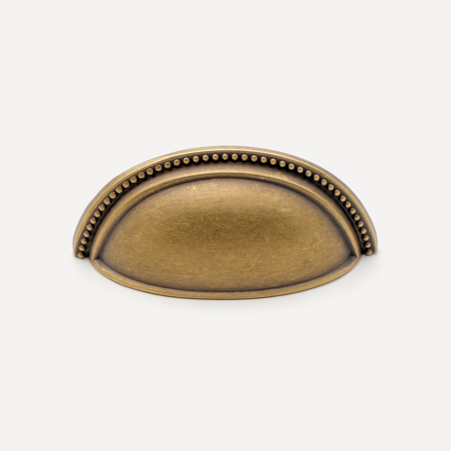 Antique Brass Cup Pull | SN07-AU