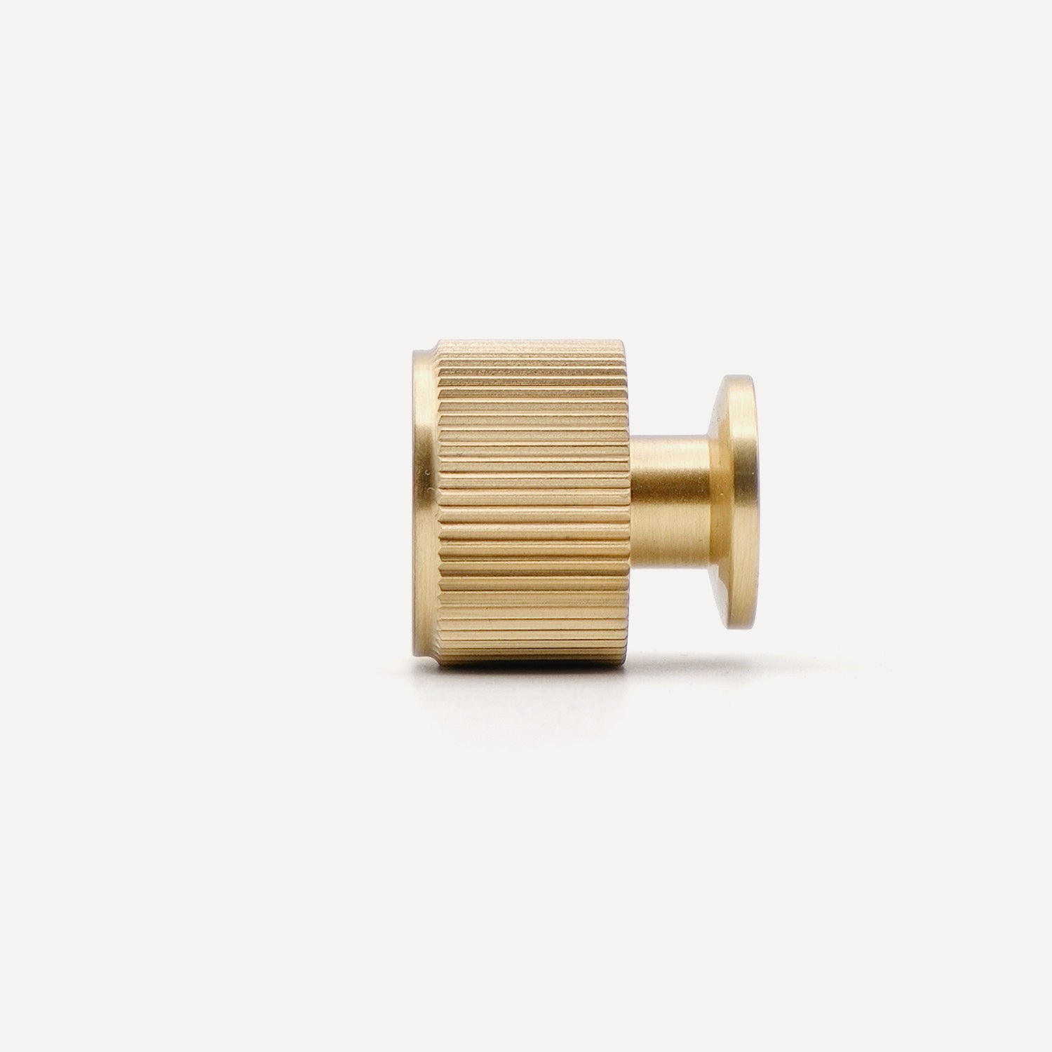 Linear Knurled Solid Brass Knobs | YHX04-B