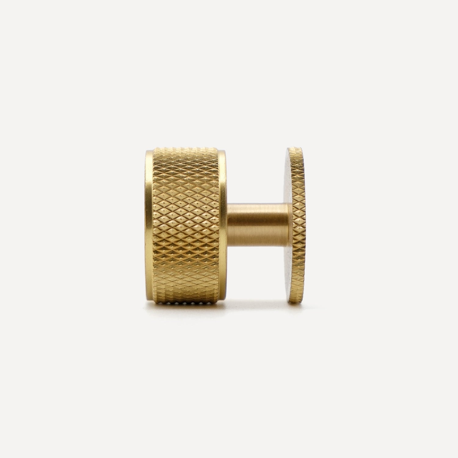 Knurled Solid Brass Knobs | QSX03-B