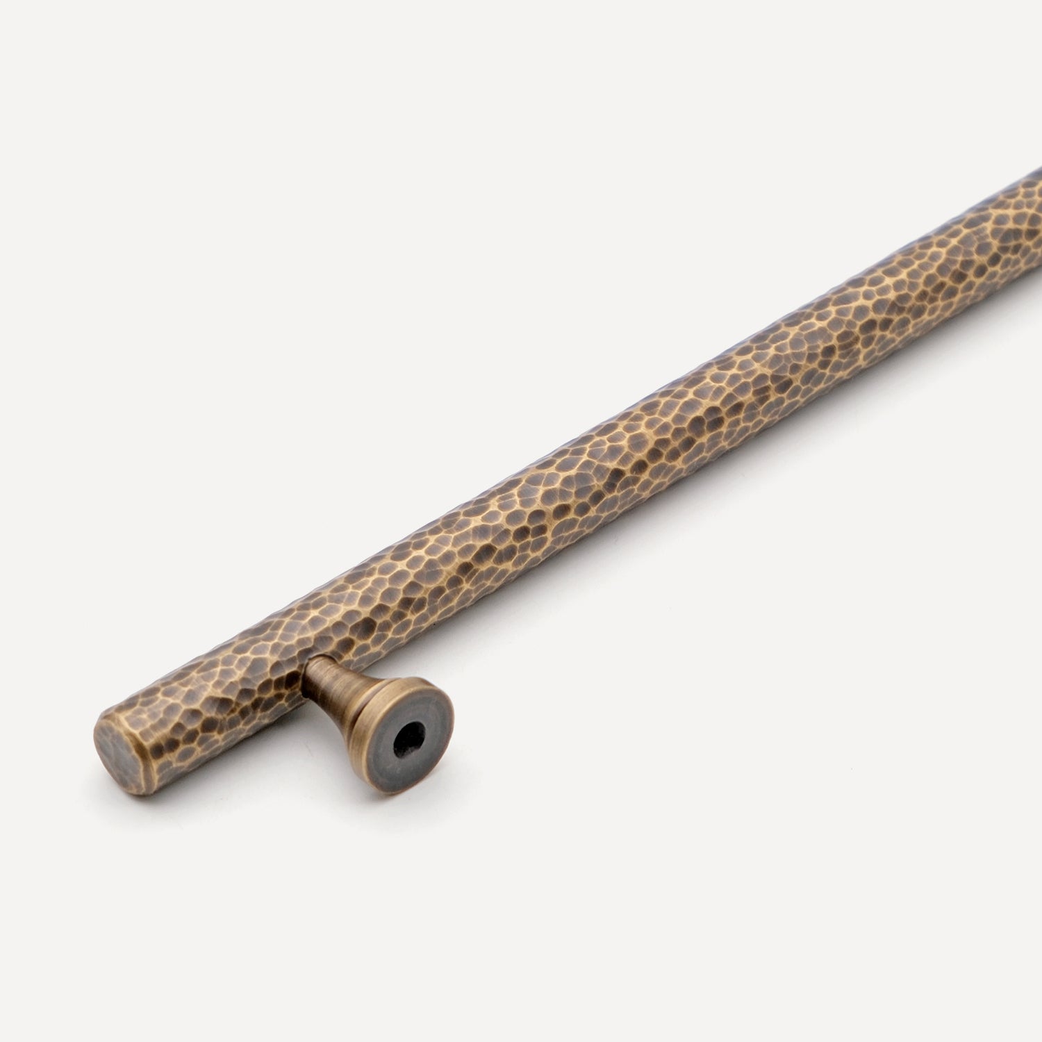 Hammered Aged Brass Handles | QA04-A