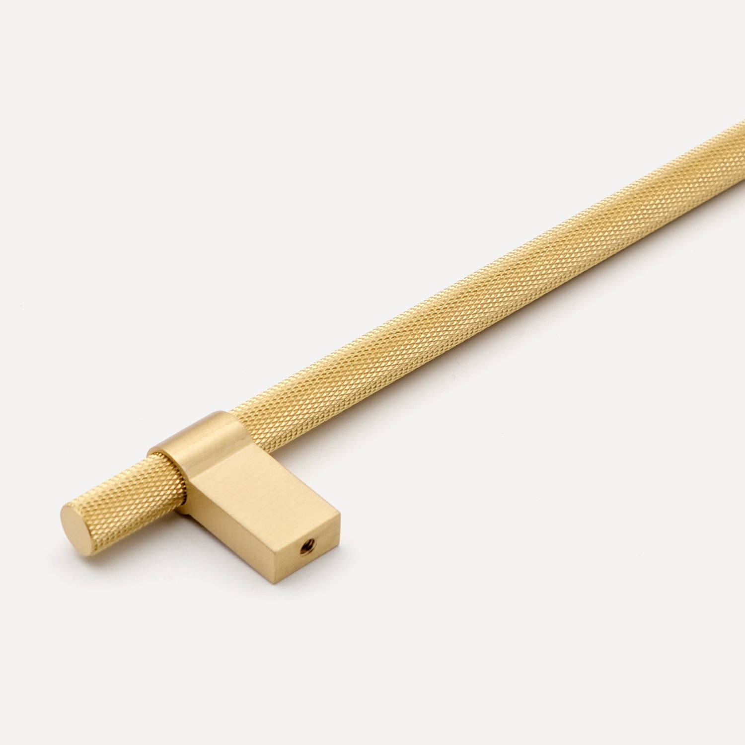 Knurled Brass Kitchen Pulls | YH01-B