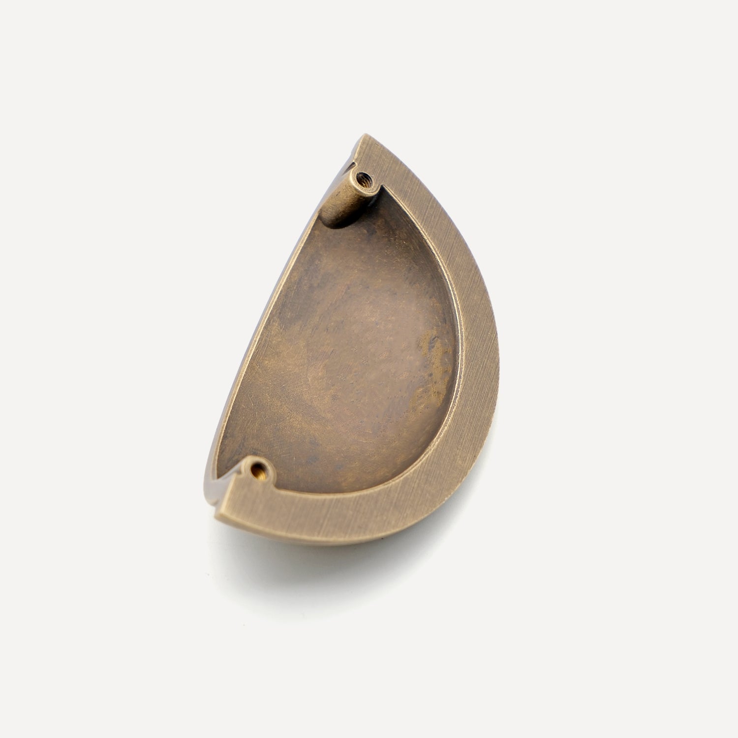 Antique Brass Cup Pull | SN07-AU