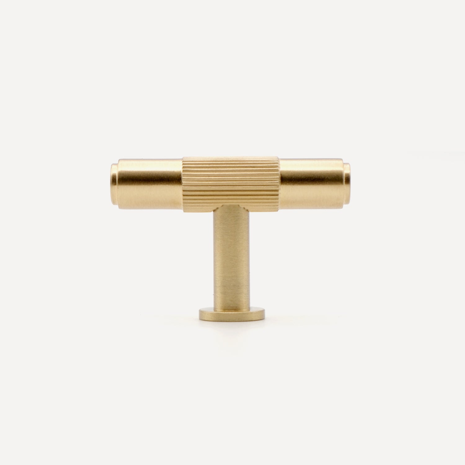 Linear Knurled Brass Handles | YH06-B