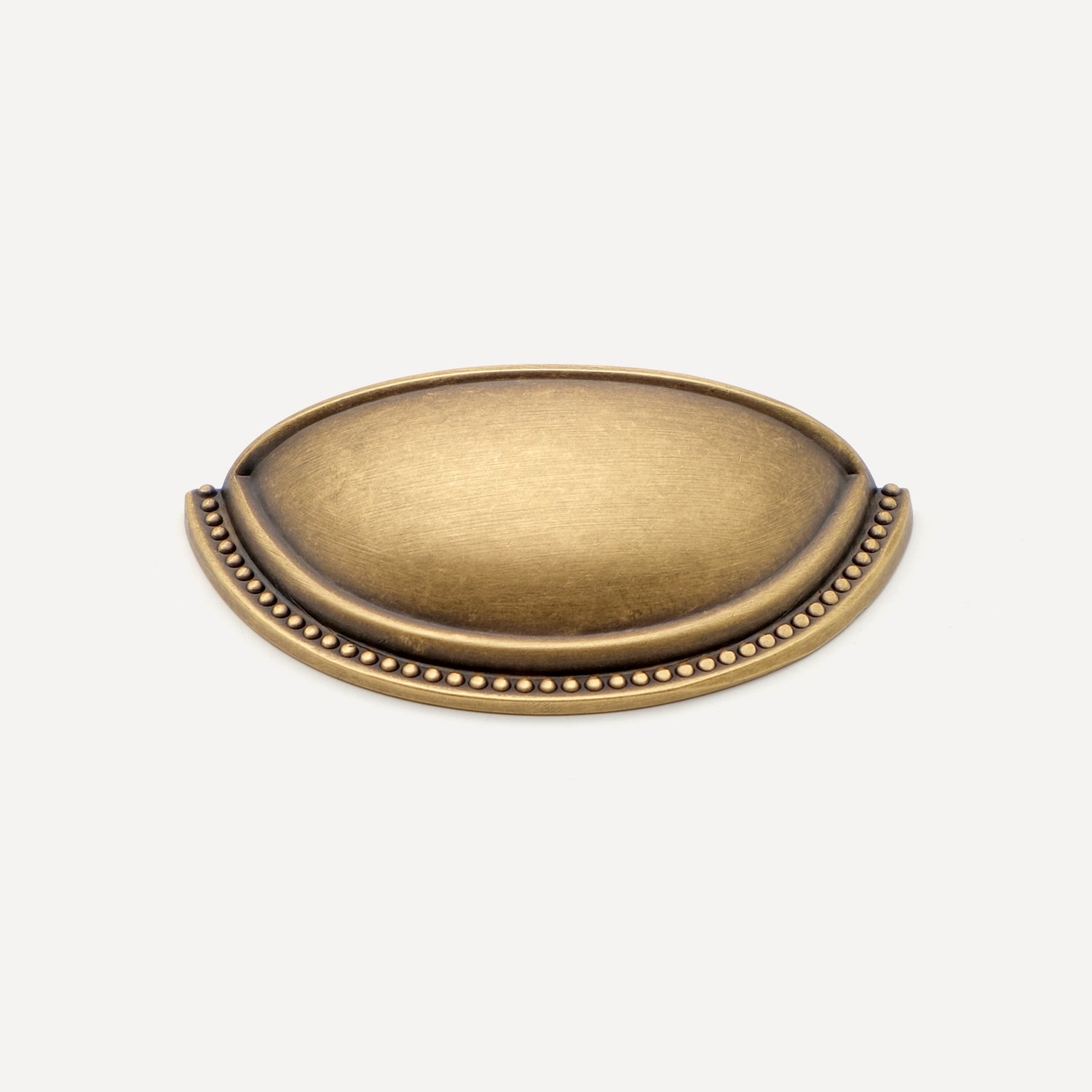 Antique Brass Cup Pull | SN07-AU