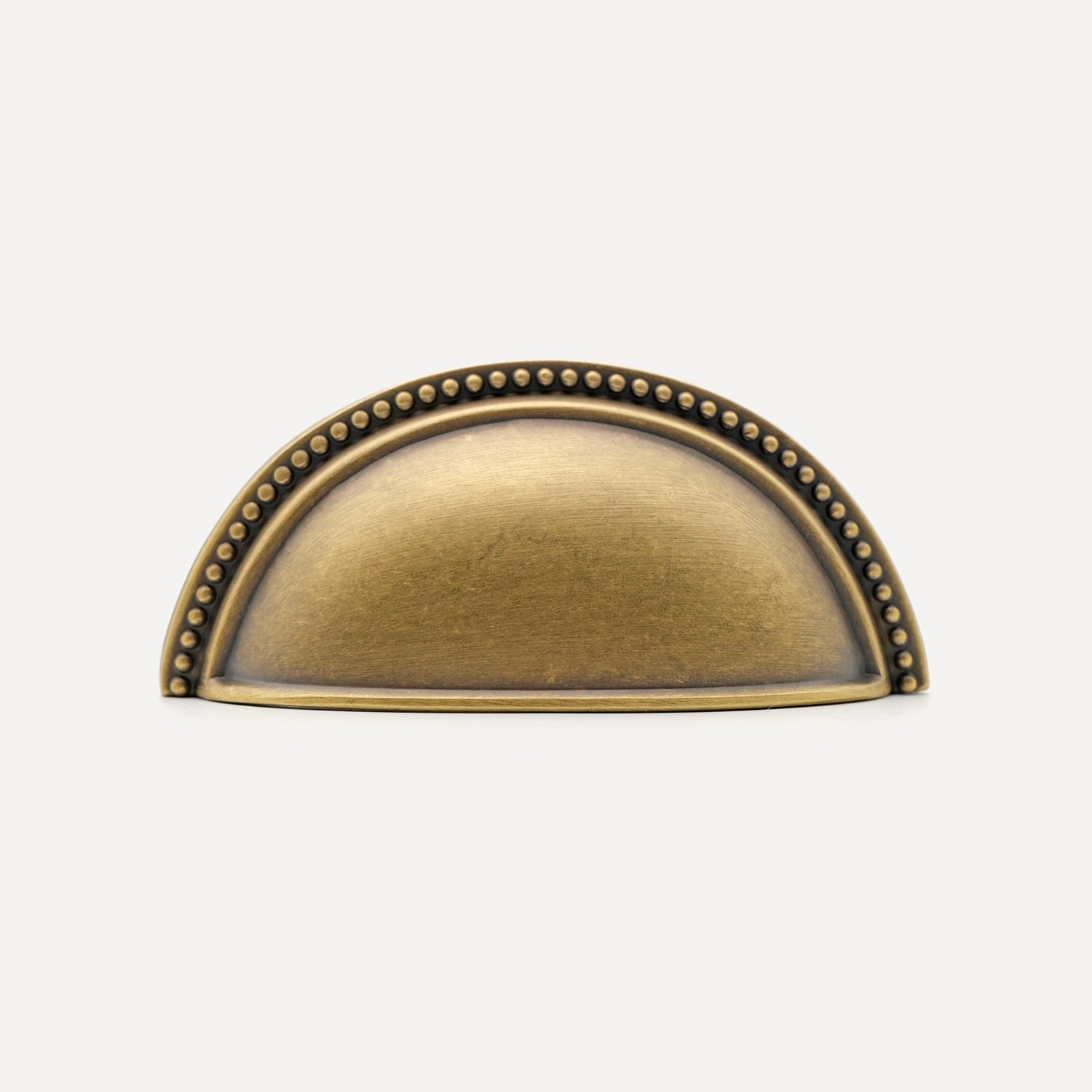 Antique Brass Cup Pull | SN07-AU