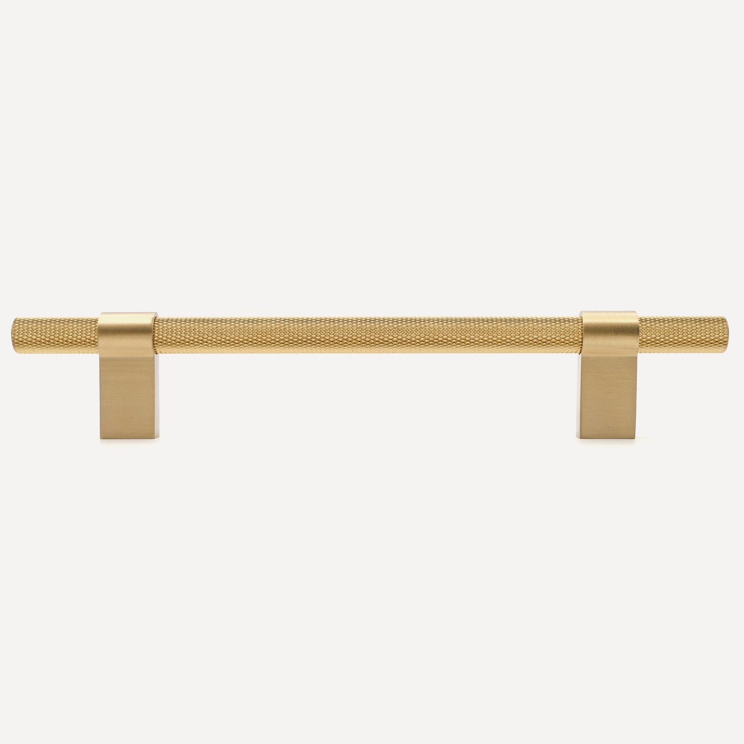 Knurled Brass Kitchen Pulls | YH01-B