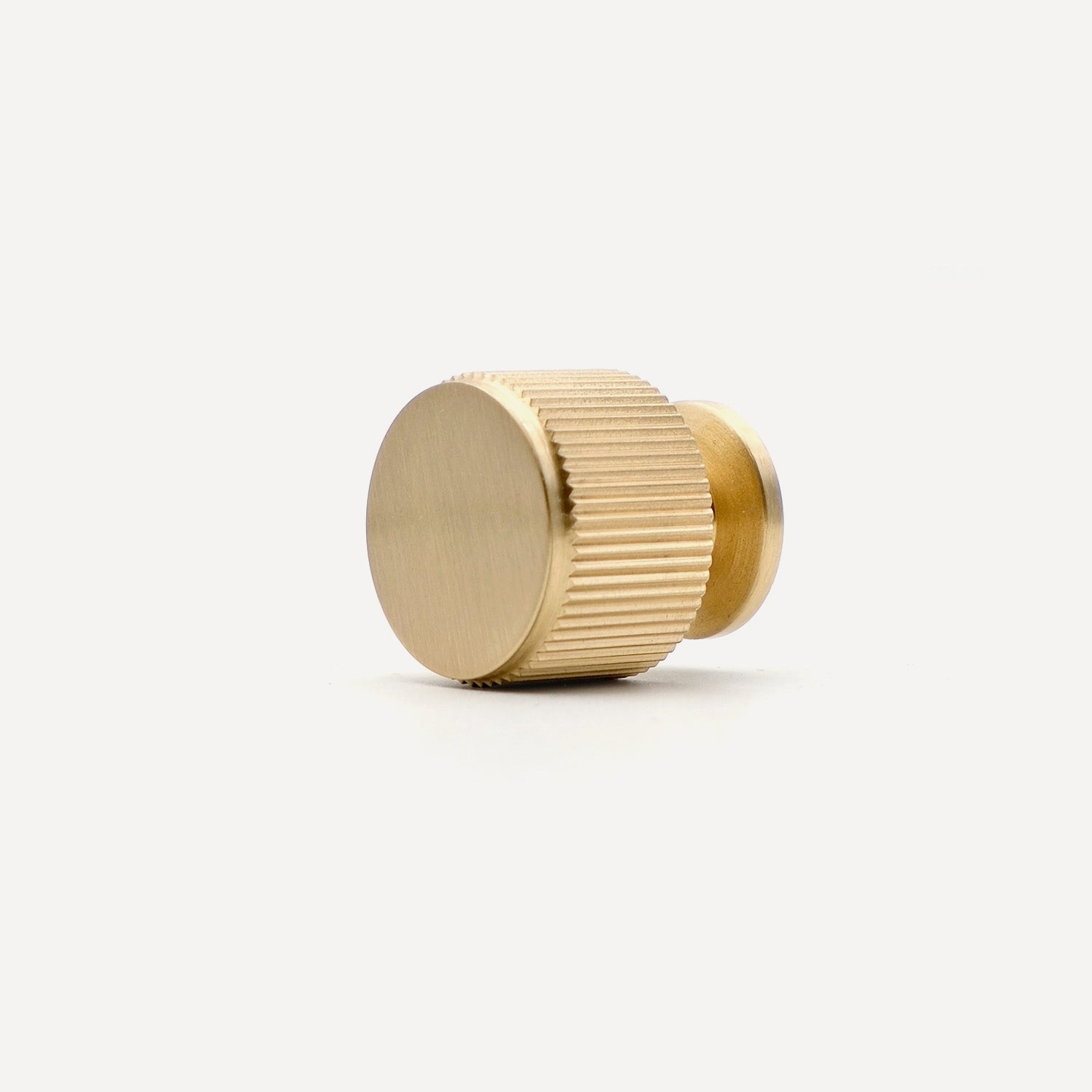 Linear Knurled Solid Brass Knobs | YHX04-B