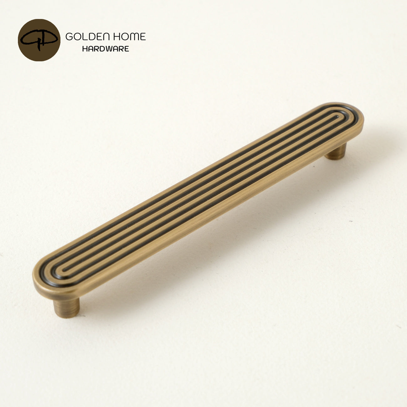 Mid Century Antique Brass Cabinet Pulls | QS13-A