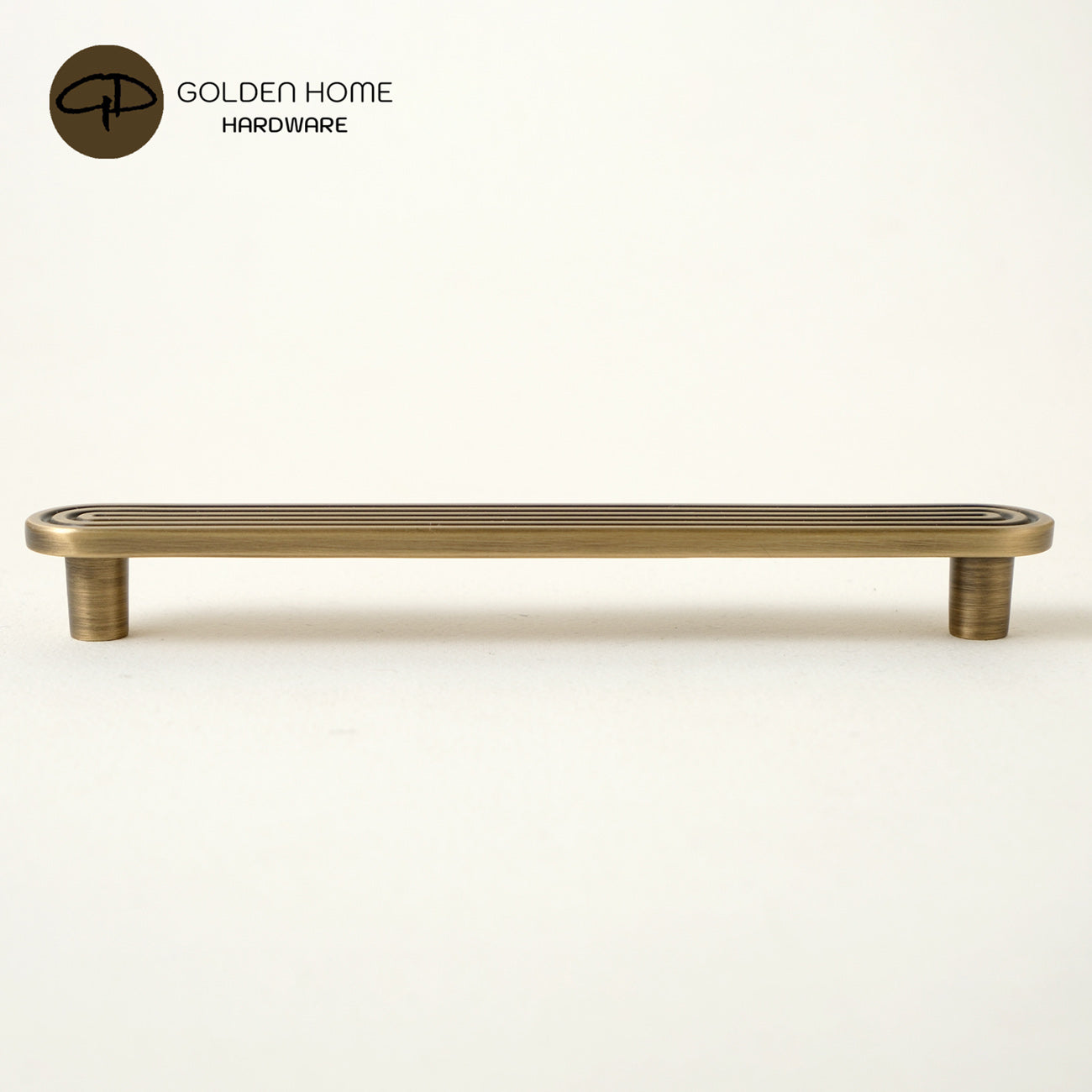 Mid Century Antique Brass Cabinet Pulls | QS13-A